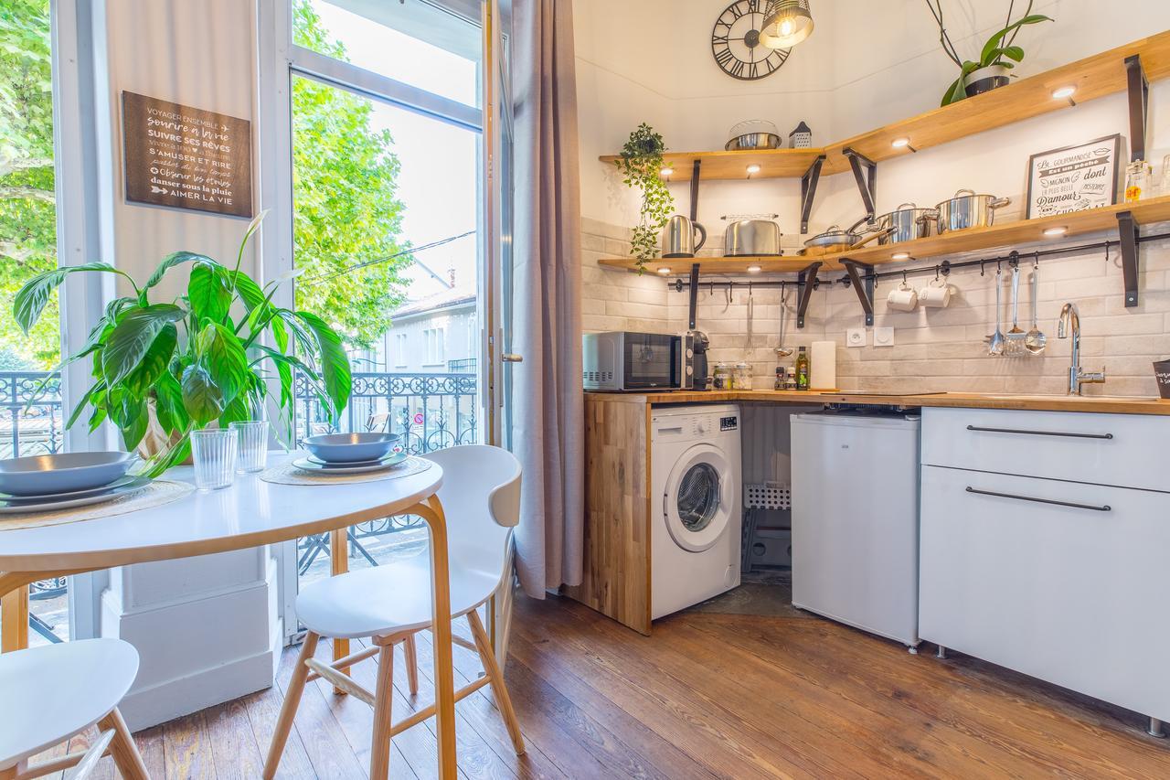 Studio Clemenceau - Parking Prive Inclus Aix-les-Bains Dış mekan fotoğraf